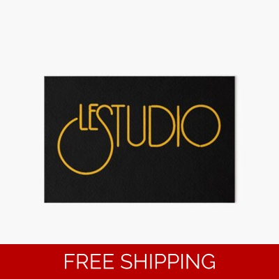 Le Studio Art Board Print Gold Logo